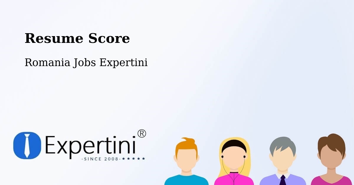 Resume Score & Job Description Match Tool – Comuna Jitia - Romania Jobs Expertini